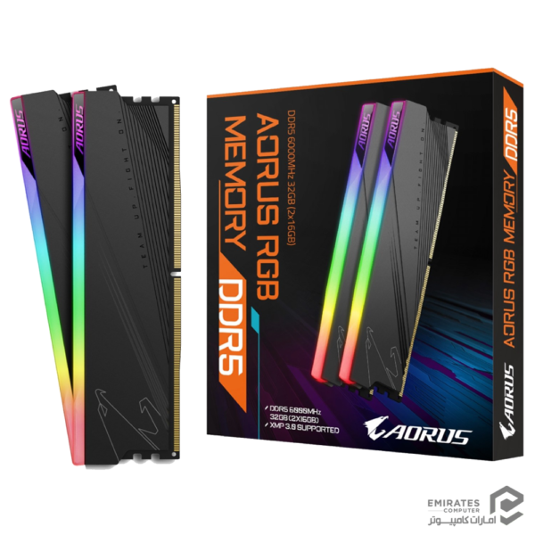 GIGABYTE AORUS RGB DDR5 32GB DUAL 6000MHZ CL40
