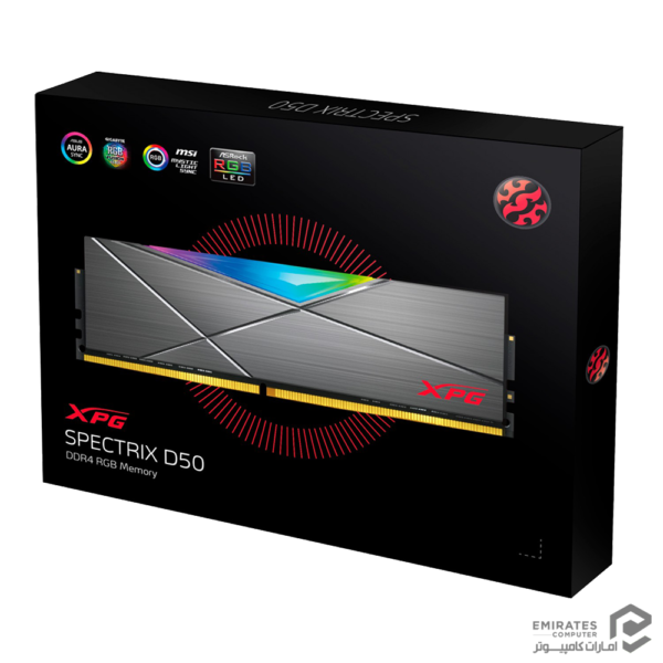 رم ADATA SPECTRIX D50 32GB SINGLE 3200MHZ CL16