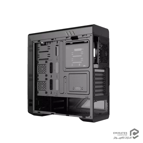 کیس Gamemax Moonlight Frgb - Black