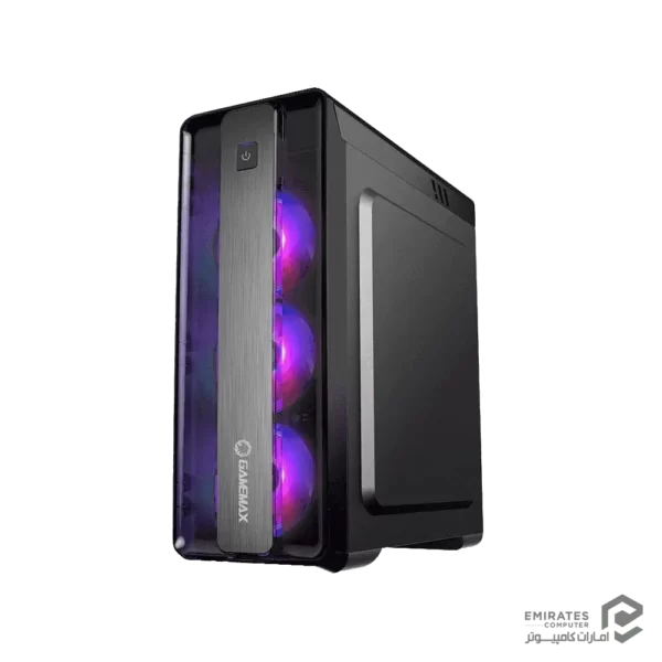 کیس Gamemax Moonlight Frgb - Black