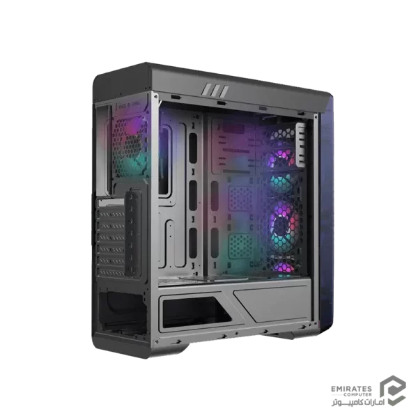 کیس Gamemax Moonlight Frgb - Black
