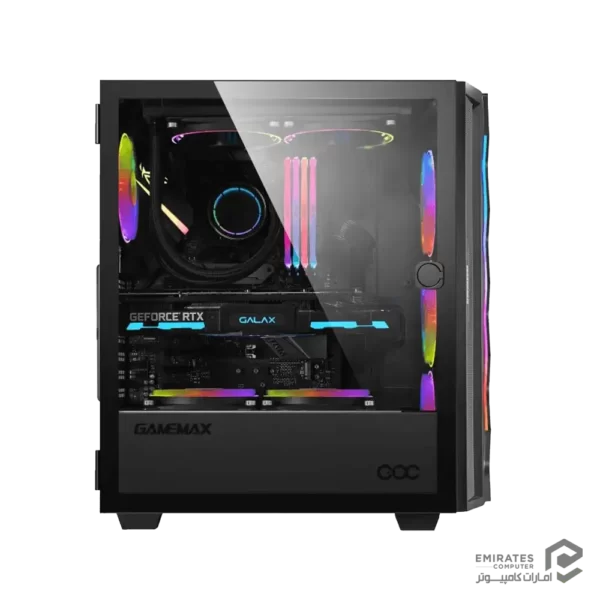 کیس Gamemax Diamond Coc - Black