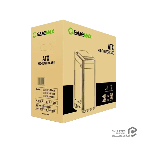 کیس Gamemax G561 Frgb