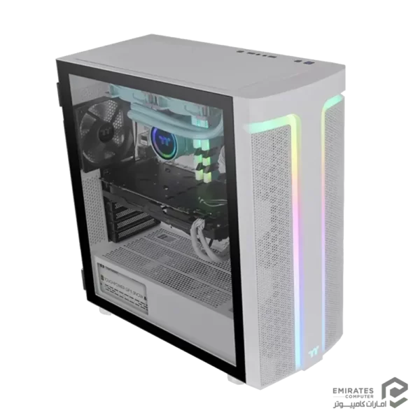 کیس Thermaltake H590 Tempered Glass Argb - White