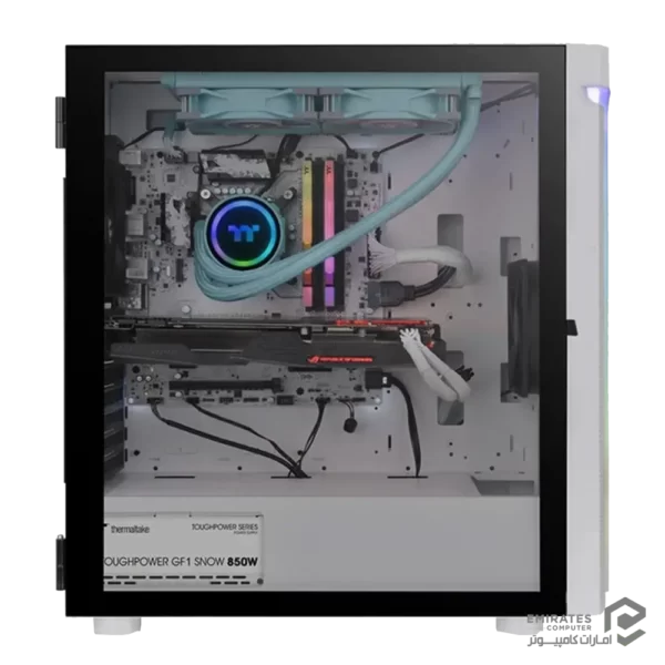کیس Thermaltake H590 Tempered Glass Argb - White