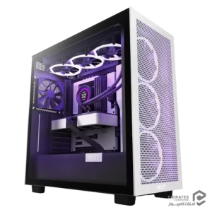 کیس Nzxt H7 Flow – Matte White/Black