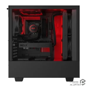 کیس Nzxt H510I – Matte Black/Red