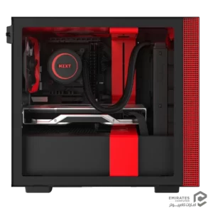 کیس Nzxt H210I – Matte Black/Red