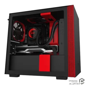 کیس Nzxt H210 – Matte Black/Red