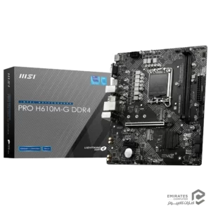 مادربرد Msi Pro H610M-G Ddr4