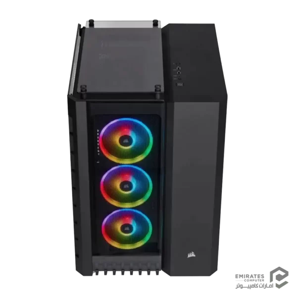 کیس CORSAIR CRYSTAL SERIES 680X RGB - BLACK - تصویر 3