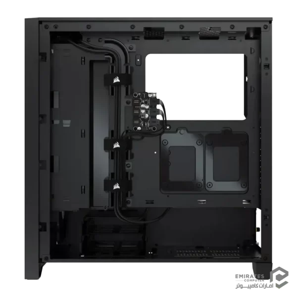 کیس CORSAIR ICUE 4000X RGB - BLACK - تصویر 5