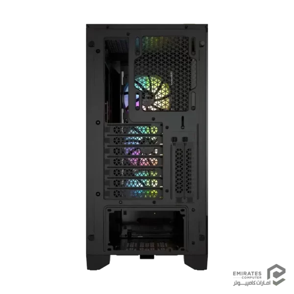 کیس CORSAIR ICUE 4000X RGB - BLACK - تصویر 4