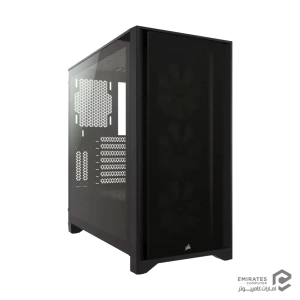 کیس CORSAIR ICUE 4000X RGB - BLACK - تصویر 3