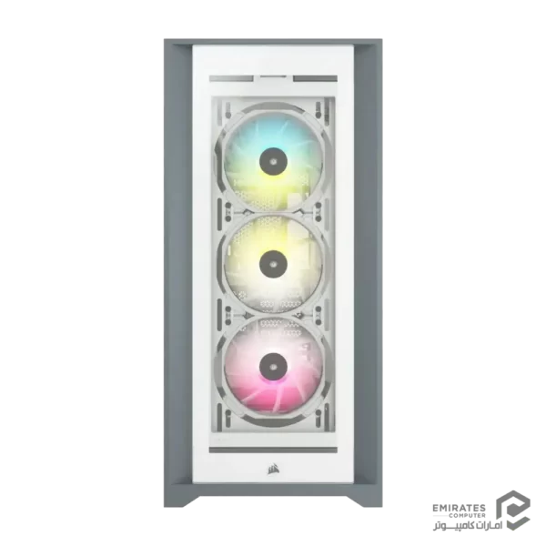 کیس CORSAIR ICUE 5000X RGB - WHITE - تصویر 2