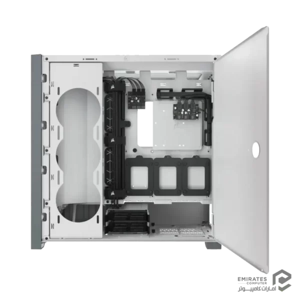 کیس CORSAIR ICUE 5000X RGB - WHITE - تصویر 3
