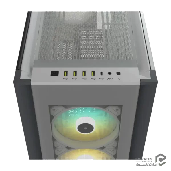 کیس CORSAIR ICUE 7000X RGB - WHITE - تصویر 5