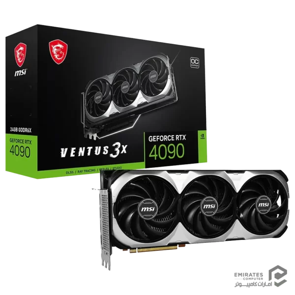 کارت گرافیک Msi Rtx 4090 Ventus 3X 24G Oc