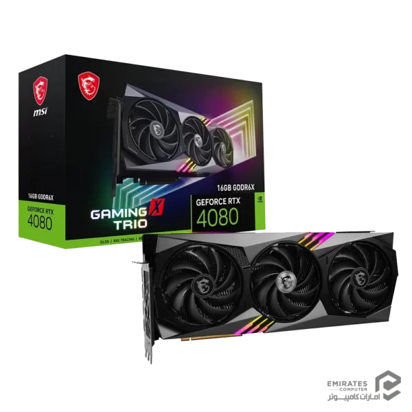 کارت گرافیک Msi Rtx 4080 Gaming Trio X 16Gb