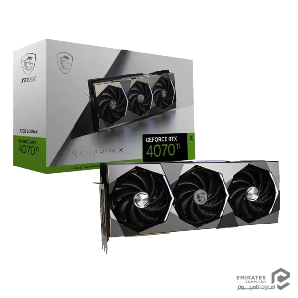 کارت گرافیک Msi Rtx 4070 Ti Suprim X 12G