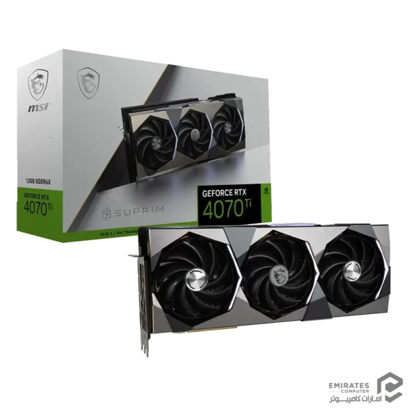 کارت گرافیک Msi Rtx 4070 Ti Suprim 12G