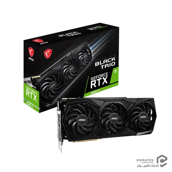 کارت گرافیک Msi Rtx 3090 Ti Black Trio 24G