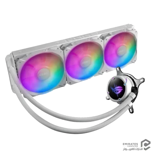 فن سی پی یو Asus Rog Strix Lc Ii 360 Argb White Edition