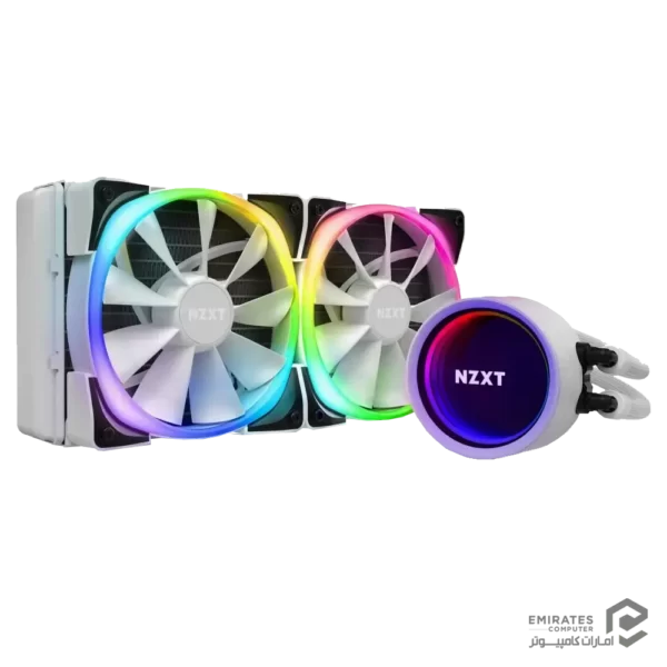 فن سی پی یو Nzxt Kraken X53 Rgb - Matte White