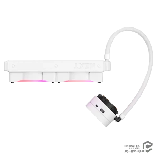 فن سی پی یو Nzxt Kraken X53 Rgb - Matte White
