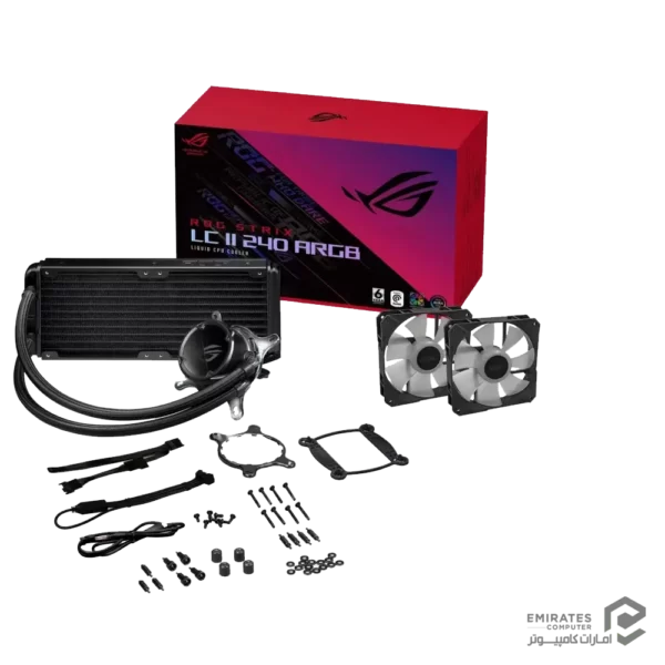 فن سی پی یو Asus Rog Strix Lc Ii 240 Argb