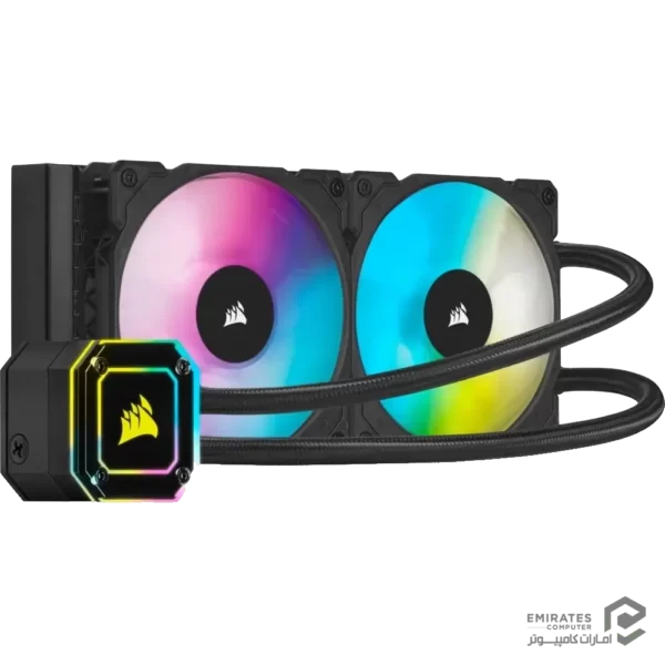 فن سی پی یو Corsair Icue H100I Elite Capellix