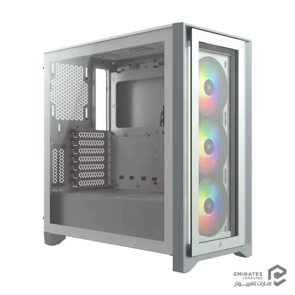 کیس Corsair Icue 4000X Rgb - White