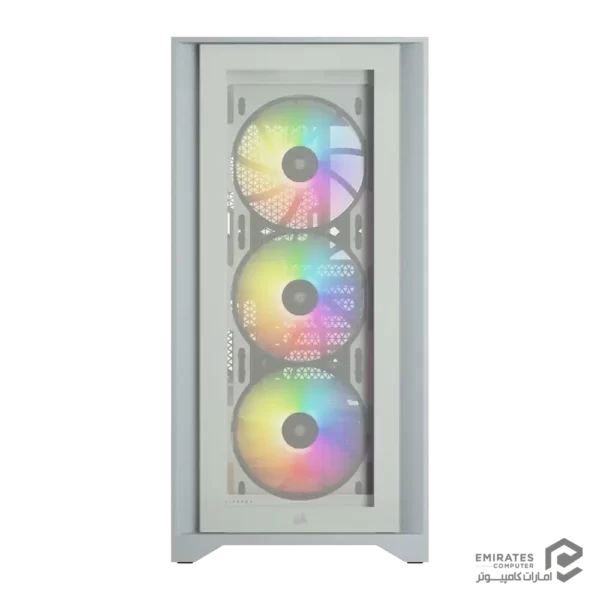 کیس Corsair Icue 4000X Rgb - White