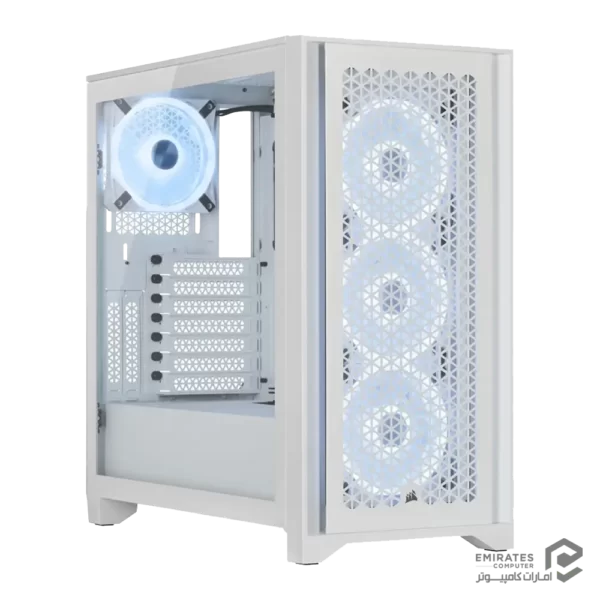 کیس Corsair Icue 4000D Rgb Airflow Ql Edition