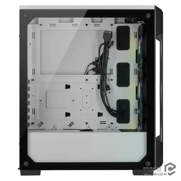 کیس Corsair Icue 220T Rgb Tempered Glass - White