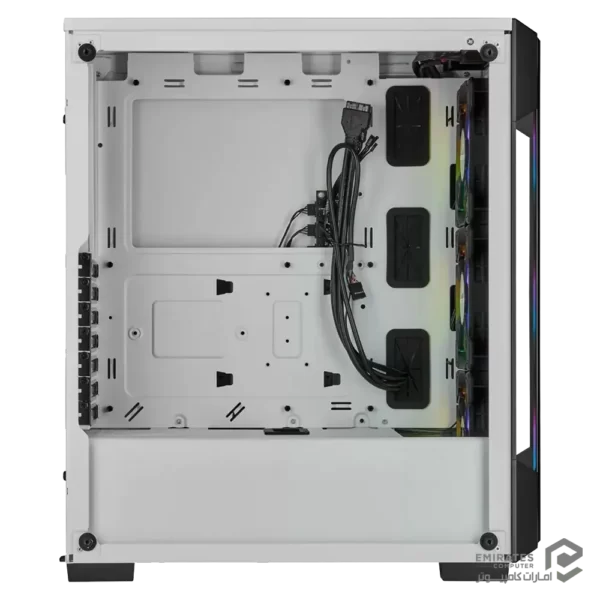 کیس Corsair Icue 220T Rgb Tempered Glass - White