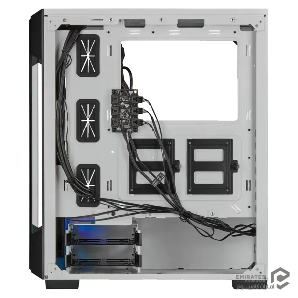 کیس Corsair Icue 220T Rgb Tempered Glass - White