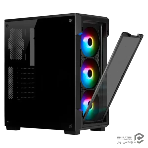 کیس Corsair Icue 220T Rgb Tempered Glass - Black