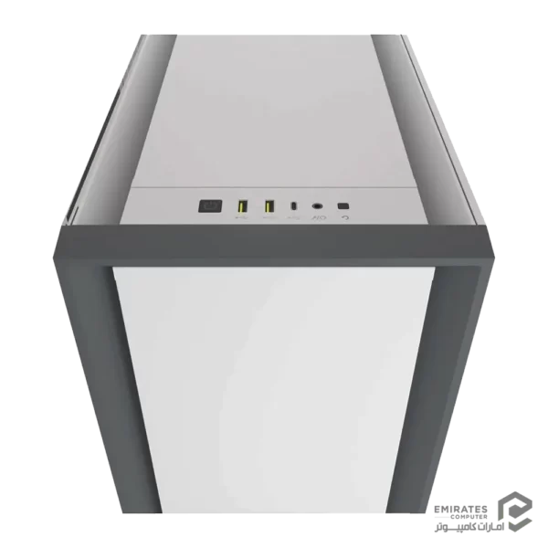 کیس Corsair 5000D Tempered Glass - White