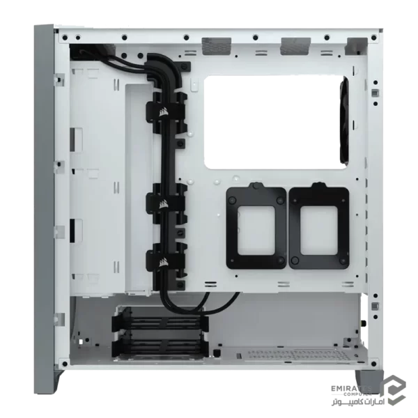 کیس Corsair 4000D Tempered Glass - White