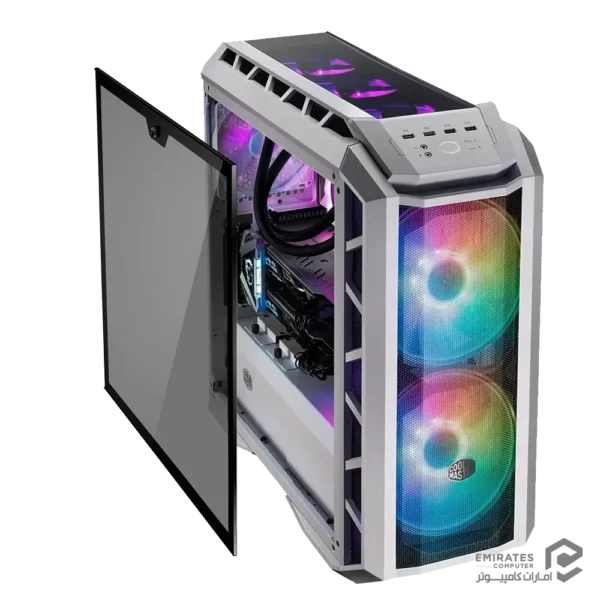 کیس Cooler Master Mastercase H500P Mesh White Argb