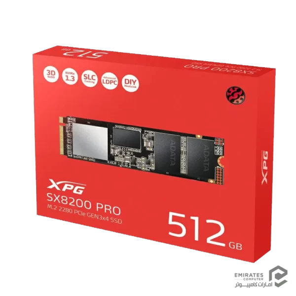 حافظه اس اس دی Adata Xpg Sx8100 512Gb