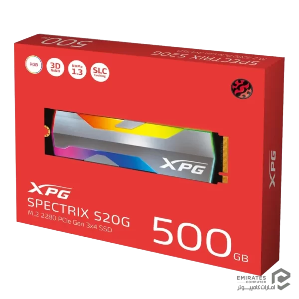 حافظه اس اس دی Adata Xpg Spectrix S20G 500Gb