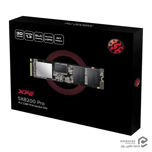 حافظه اس اس دی Adata Xpg Sx8200 Pro 512Gb