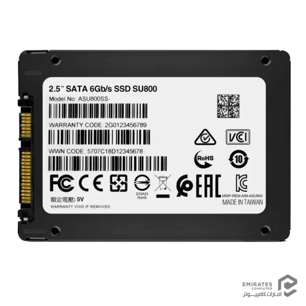 حافظه اس اس دی Adata Ultimate Su800 256Gb