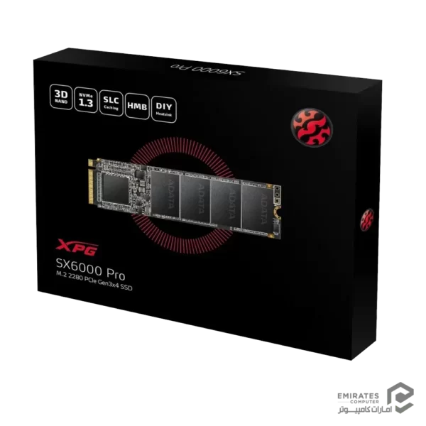 حافظه اس اس دی Adata Xpg Sx6000 Pro 256Gb