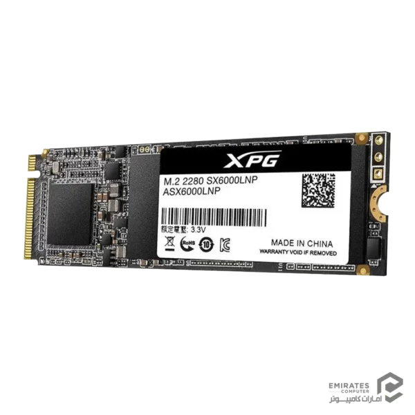 حافظه اس اس دی Adata Xpg Sx6000 Lite 256Gb