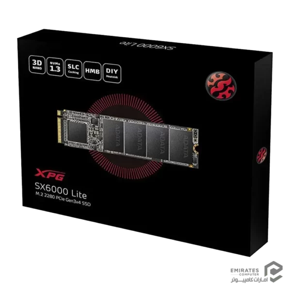 حافظه اس اس دی Adata Xpg Sx6000 Lite 256Gb