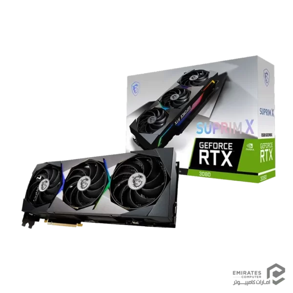 کارت گرافیک Msi Rtx 3080 Suprim Se 12Gb Lhr