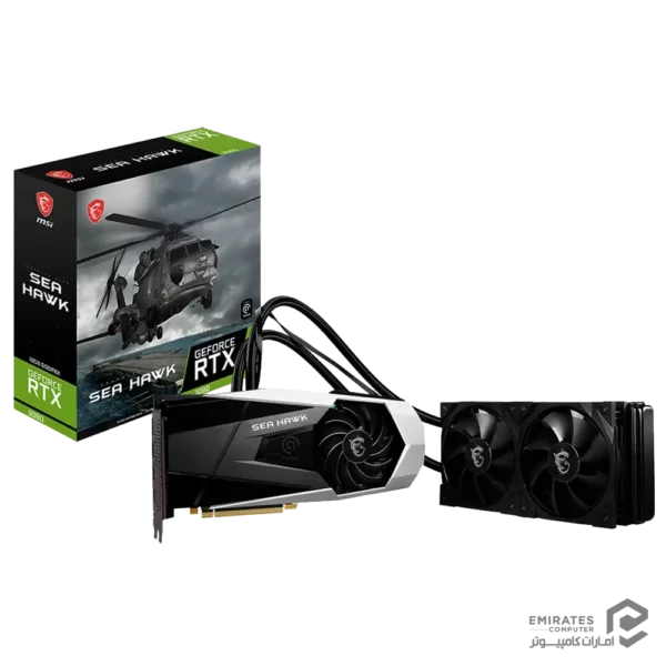 کارت گرافیک Msi Rtx 3080 Sea Hawk 10G Lhr